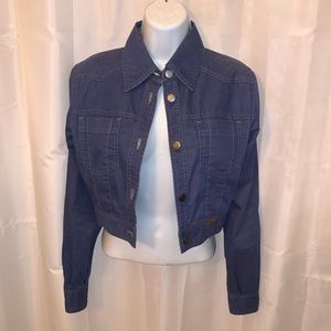 CHANEL 01A size 36 light weight DENIM JACKET